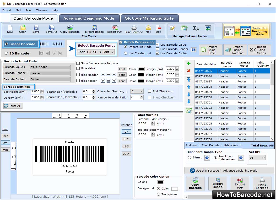 DRPU Barcode Maker - Professional Edition